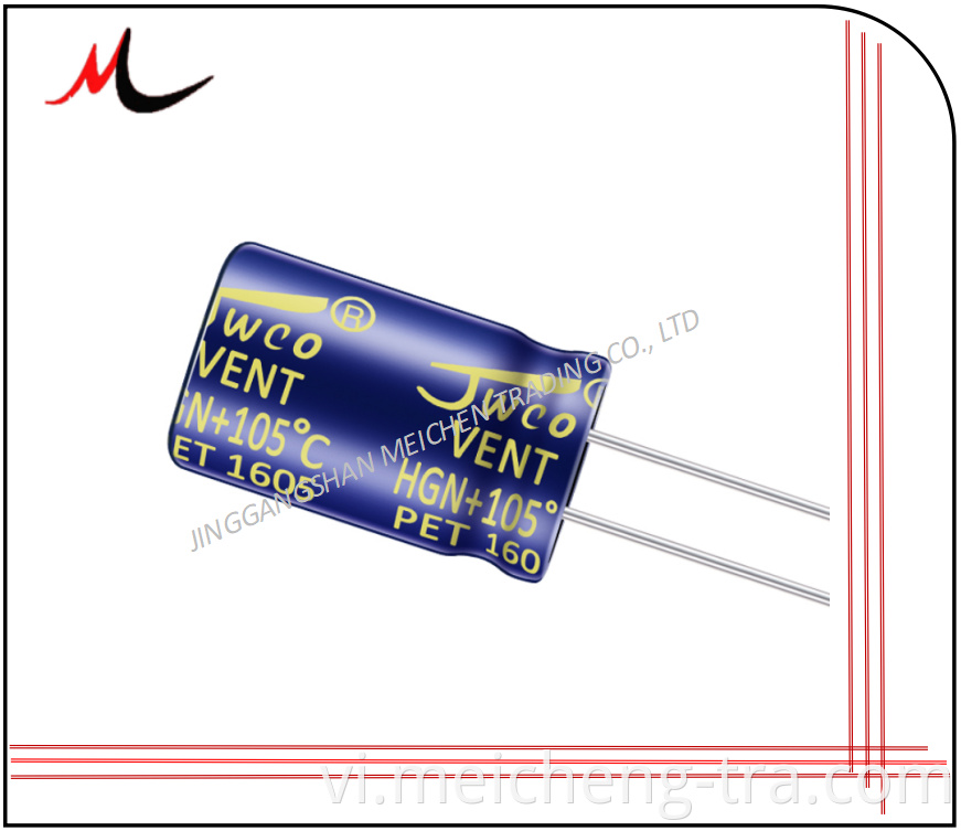 long life 10000H 2.2UF 50V aluminum capacitor